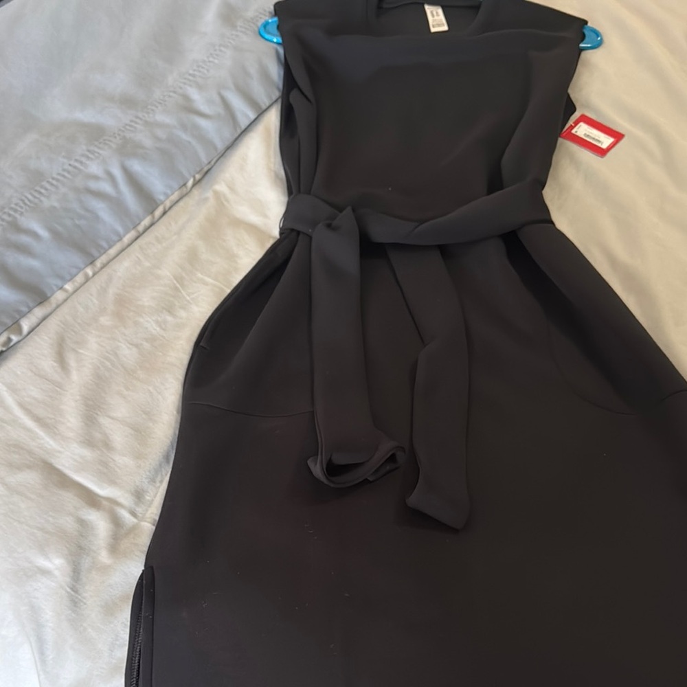 SPANX Black Sleeveless Tank Dress